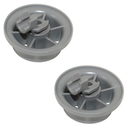 2x Diplomat Dishwasher Lower Basket Wheels 1885900600