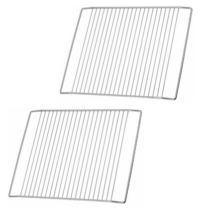 2x Beko Oven Cooker Grill Shelf Wire Rack 463 x 360mm 240440236