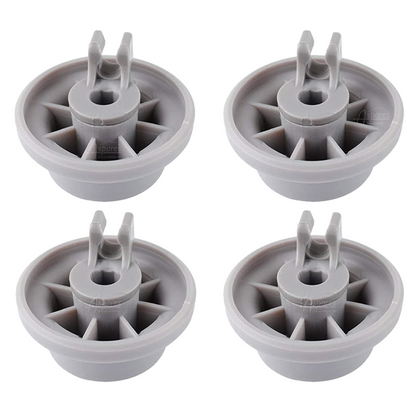 4x Bosch Diswasher Lower Basket Wheel 165314