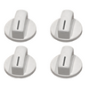 4x Bosch Oven Cooker Hob White Control Knob Switch