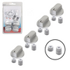 4x Bosch Oven Cooker Hob Flame Burner Control Switch Knobs AS020609