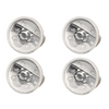 4x Bosch Oven Cooker Hob White Control Knob Switch