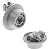 2x Neff Dishwasher Lower Basket Wheel 611475