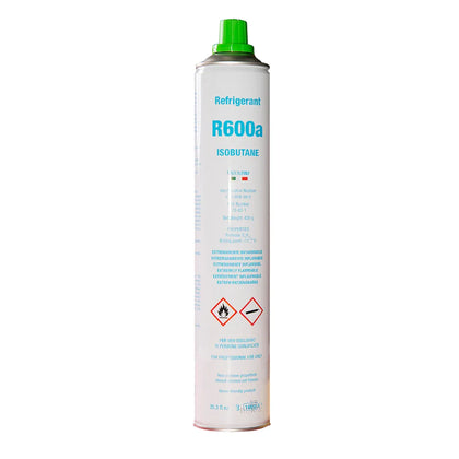 Universal Fridge Freezer Compressor Refrigerant Isobutane Gas Canister Cylinder 420g R600A