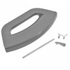 Indesit Washing Machine Door Handle Kit Graphite Replacement C00290988