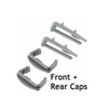 Lamona Dishwasher Cap End Runner Rail Rear Front Basket Caps Kit